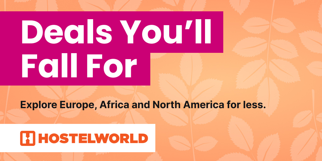 Autumn Deals - Hostelworld